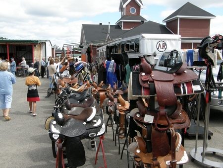 You'll also find all the equipment needed for riding horses at the Lachute Farmers Market