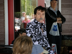 Even Elvis comes to visit the Lachute Farmers Market